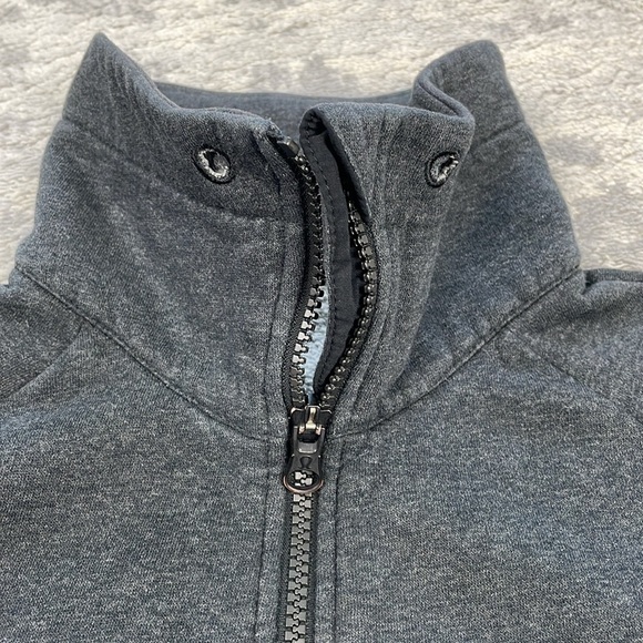 Lululemon Insculpt Jacket Heathered Gray Athletic Full Zip Fleece Lined - Picture 9 of 14